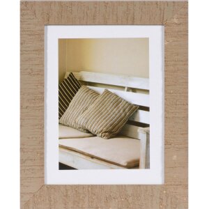 Bilderrahmen Holz Driftwood 15x20 beige