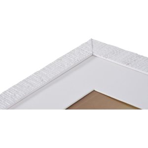 Henzo Holzrahmen 20x30 Driftwood Weiß mit Passepartout