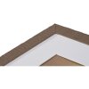 Henzo Holzbilderrahmen Driftwood 20x30 cm Mittelbraun inkl Passepartout