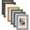Henzo Holzrahmen Driftwood 30x40 cm Beige mit Passepartout