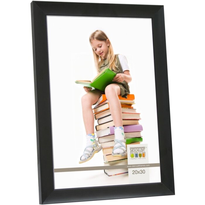 Алюминиевая рама Deknudt S021 Madar 20x25 см черная