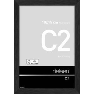 Алюминиевая рама Nielsen C2 10x15 см структура черный...