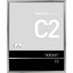 Алюминиевая рамка Nielsen C2 24x30 см серебристая