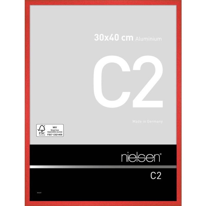 Nielsen алюминиевая рама C2 30x40 см торнадо красный