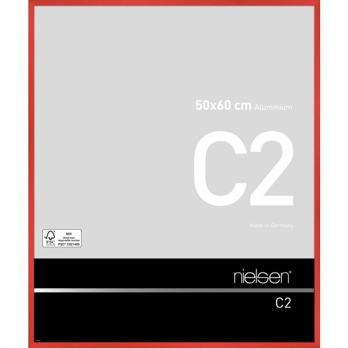 Nielsen алюминиевая рама C2 50x60 см торнадо красный