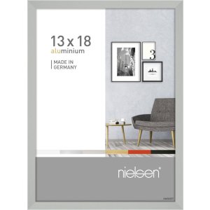 Алюминиевая рамка Nielsen Pixel 13x18 см серебристо-матовая
