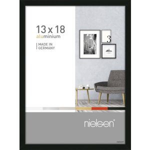 Nielsen алюминиевая рамка Pixel 13x18 см черная