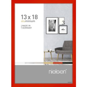Nielsen алюминиевая рамка Pixel 13x18 см торнадо красный