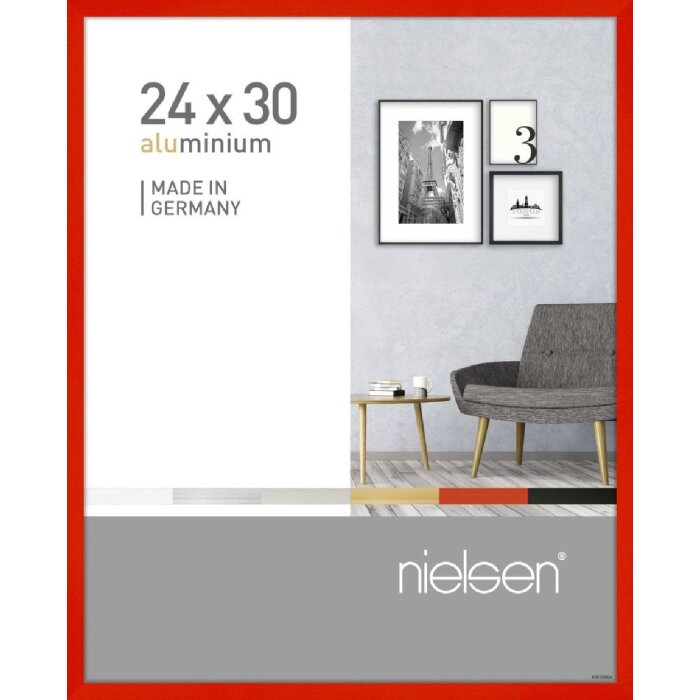 Алюминиевая рамка Pixel 24x30 см торнадо красный