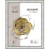 Деревянная рамка Ascot 30x40 см серебристая