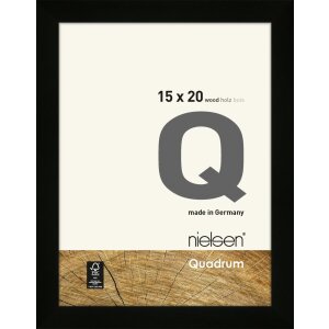 Nielsen Quadrum деревянная съемная рамка 15x20 см черная