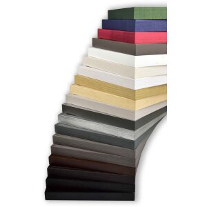 Деревянная съемная рамка Quadrum 21x30 см серебристая