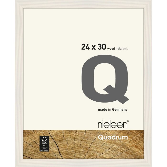 Nielsen деревянная съемная рамка Quadrum 24x30 см белая