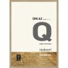 Деревянная рамка с зажимом Quadrum 42x60 см натуральный дуб