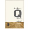 Деревянная съемная рама Quadrum 40x60 см белая