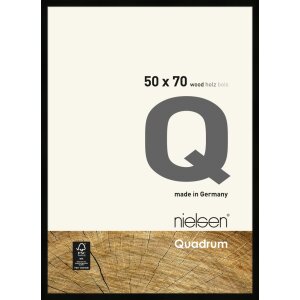 Nielsen деревянная съемная рамка Quadrum 50x70 см черная
