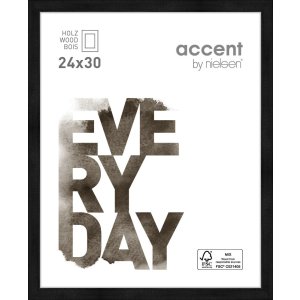 Nielsen Zoom Holzrahmen 24x30 cm schwarz