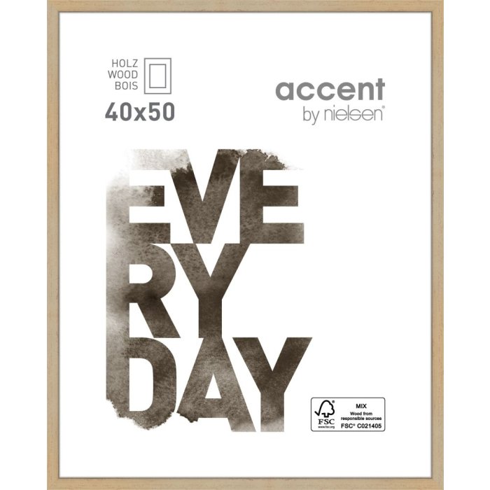 Nielsen Holzrahmen Zoom 40x50 cm gold