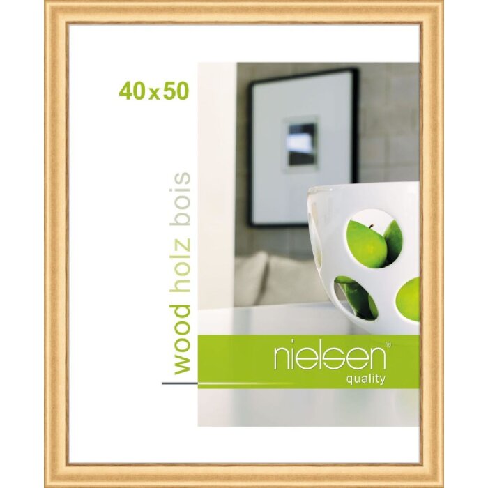 Деревянная рамка Nielsen Дерби 40x50 см золото