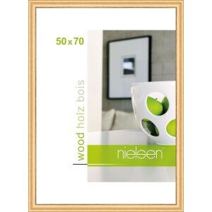 Деревянная рамка Дерби 50x70 см золото
