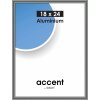 Nielsen Accent алюминиевая рамка 18x24 см сталь серая глянцевая