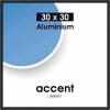 Nielsen алюминиевая рамка Accent 30x30 см черная матовая