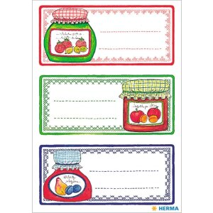 HERMA Küchenetiketten Einmachgläser