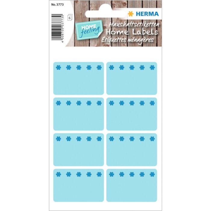 HERMA Tiefkühletiketten blau 26x40 mm 48 Stück