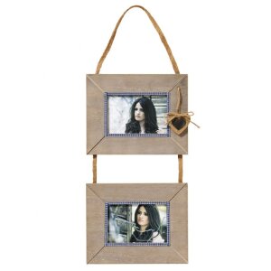 Рамка для галереи BAVARIAN HEART 2 фото 10x15 см сине-белая