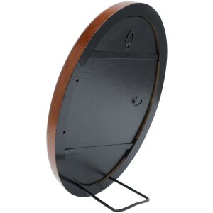 Пластиковая рамка Deknudt S100 овальная 18x24 см орех