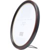 Kunststoffrahmen S100 oval 10x15 cm schwarz