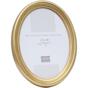 Deknudt Kunststoffrahmen S100 oval 10x15 cm gold