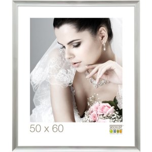 Алюминиевая рамка Deknudt S021 Madar 10x15 см серебристая