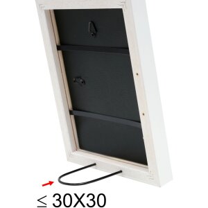 Деревянная рамка S40R 20x30 см белая