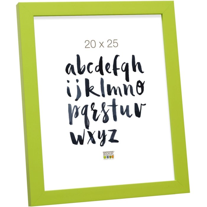 Деревянная рамка S40R 30x40 см зеленая