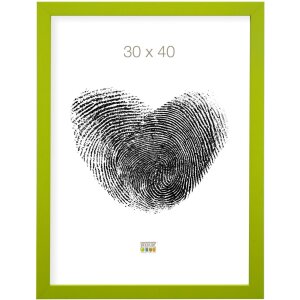 Деревянная рамка S40R 40x50 см зеленая