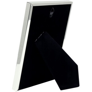 Металлическая рамка S58MS серебро 13x13 см узкий молдинг