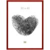 Деревянная рамка S41J Deknudt 24x30 см красная
