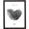 Kunststoffrahmen S41VH4 mahagoni 30x40 cm