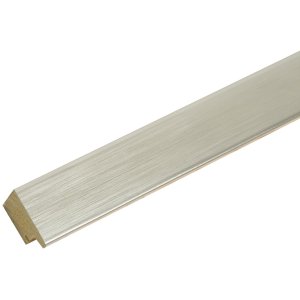 Kunststoffrahmen S41VD4 silberglanz 15x15 cm