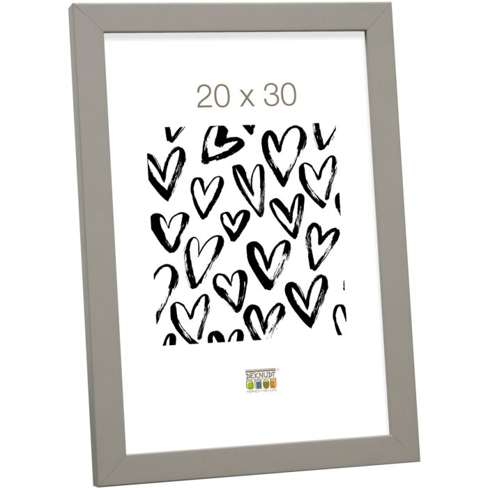 Деревянная рамка S40R 10x15 см серо-бежевая