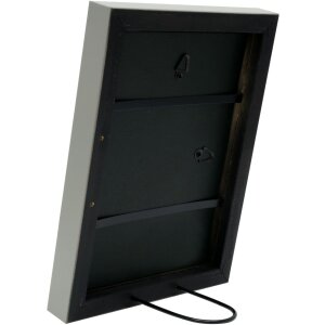 Деревянная рамка S40R 10x15 см серо-бежевая