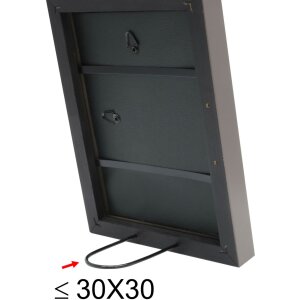 Деревянная рамка S40R 18x24 см темно-серая