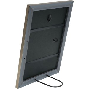 Kunststoffrahmen S42JD 30x40 cm silber