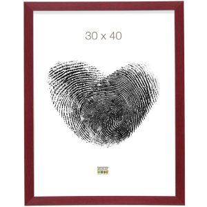 Kunststoffrahmen S41VK4 rot 9x13 cm