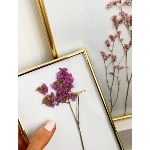 Deknudt S58MS Bilderrahmen Gold 13x18 cm Massivmessing Glas Rückwand Aufsteller