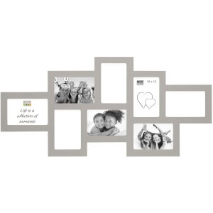Deknudt S65SW Рамка для галереи 8 фотографий 10x15 см серая