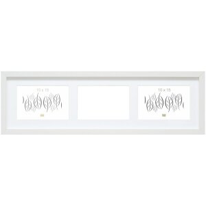 Рамка для галереи Deknudt S66KC6 белая 3 фото 10x15 см