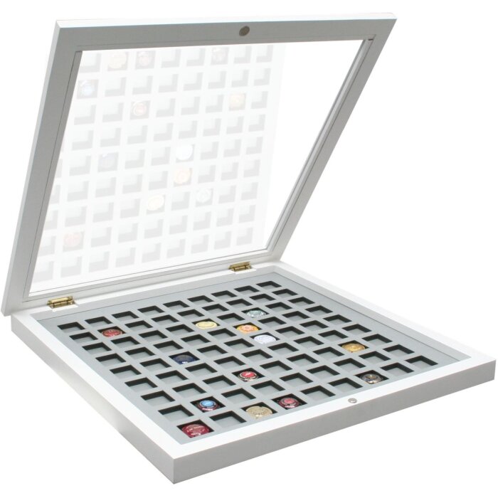 Фоторамка для шампанского белая 50x50 см