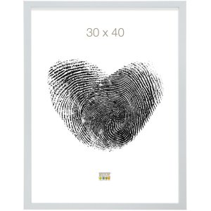 Deknudt MDF Holzrahmen S44C 40x50 cm silber